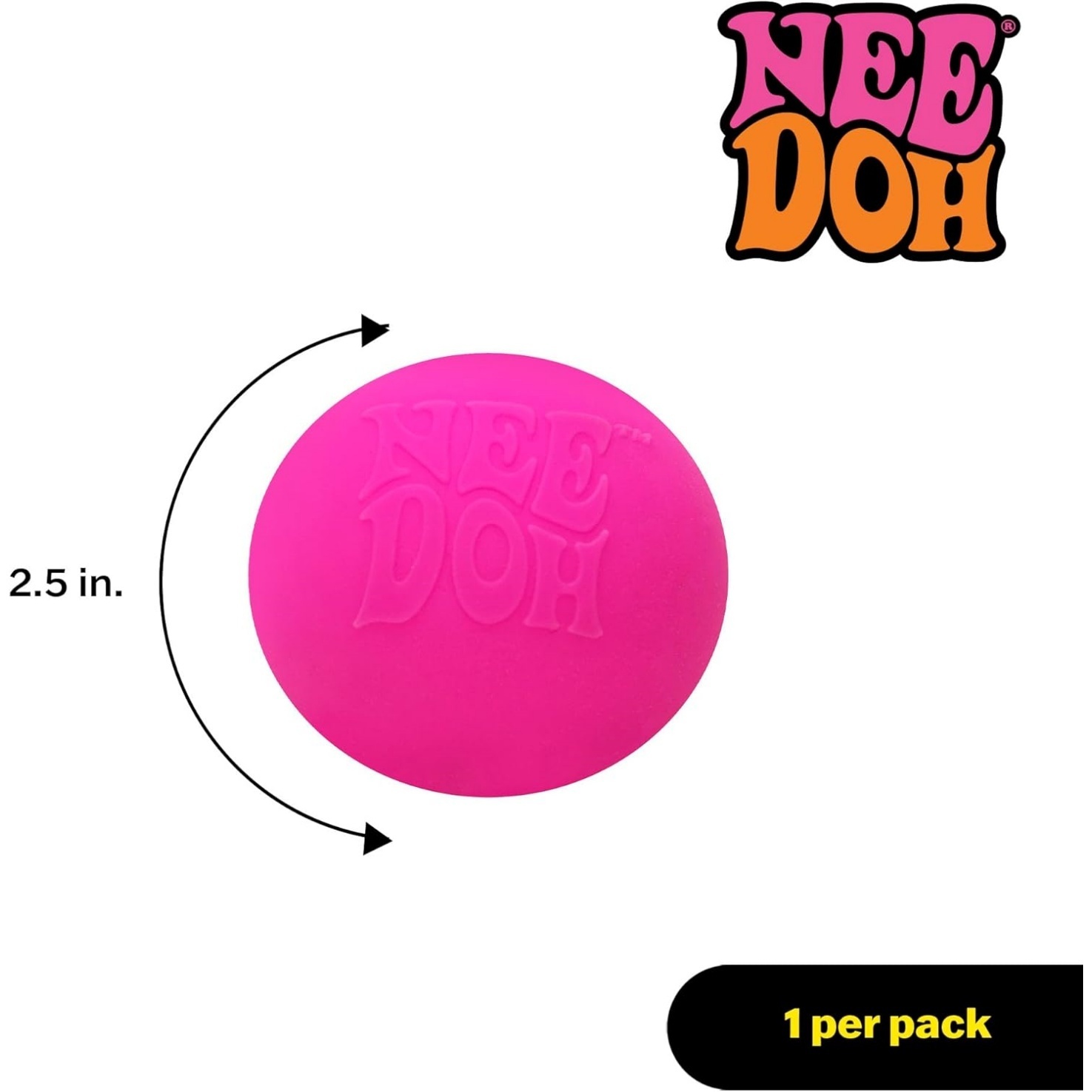 NeeDoh Original Sensory Ball - Assorted Colors - Image 11