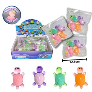 Mini Squish Mee Turtles 4 Pce