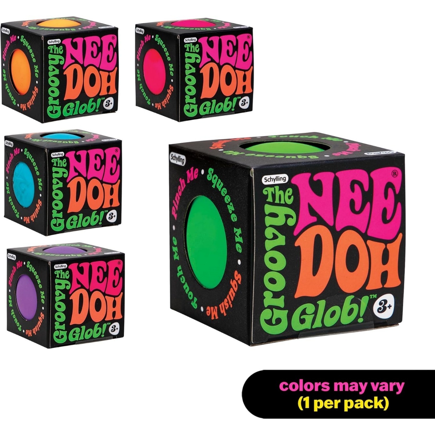 NeeDoh Original Sensory Ball - Assorted Colors - Image 2