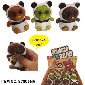 3.5 SQUEEZE BEAR W/ REMOVEABLE CLOTHES