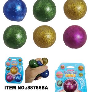 MINI GLITTER STICKY BALLS