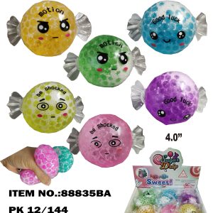 SQUEEZE CANDY BEADS BALL