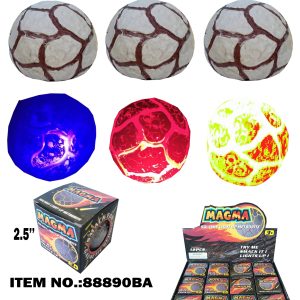 2.50 LIGHT UP VOLCANO MAGMA BOUNCING BALL