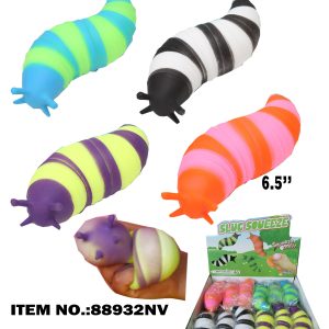 SQUEEZE CATERPILLAR W/STICKY TENTACLES