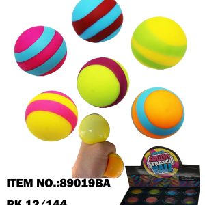 2.5 Striped Color Squeeze Ball