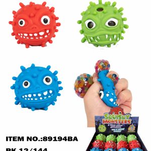 Squeeze Monster with Colorful Beads Coming Out