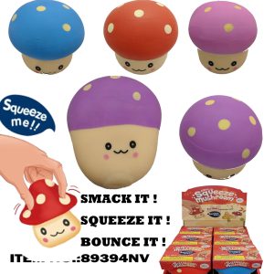 3 Soft & Squeeze Cute Mushroom