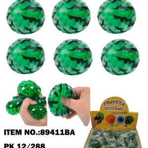 2 Squeeze Watermelon Ball with Beads
