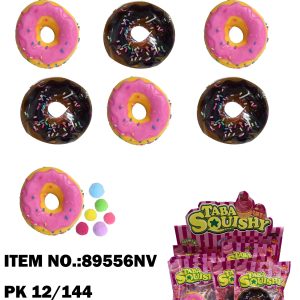 TABA Squishy Gummy Colorful Donut