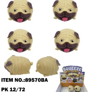 4 Flour Squeeze Pug Ball