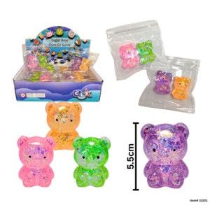 Sugar Glitter Bear 2 Pk