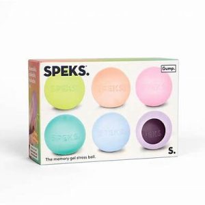 Speks Gump Mini Stress Balls 6 Pk