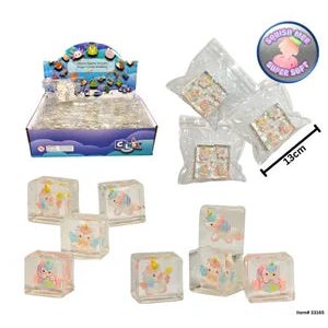 Unicorn Squishy Ice Cubes 4 Pk