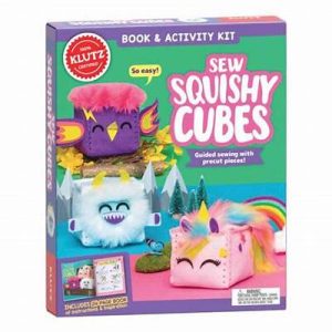 Klutz Sew Squishy Cubes Book & Activity Kit