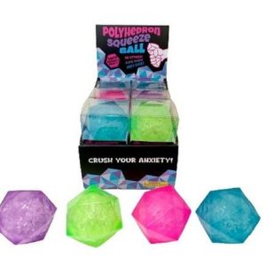 Polyhedron Squeeze Gem Ball
